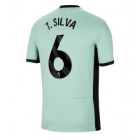 Fotballdrakt Herre Chelsea Thiago Silva #6 Tredjedrakt 2023-24 Kortermet
